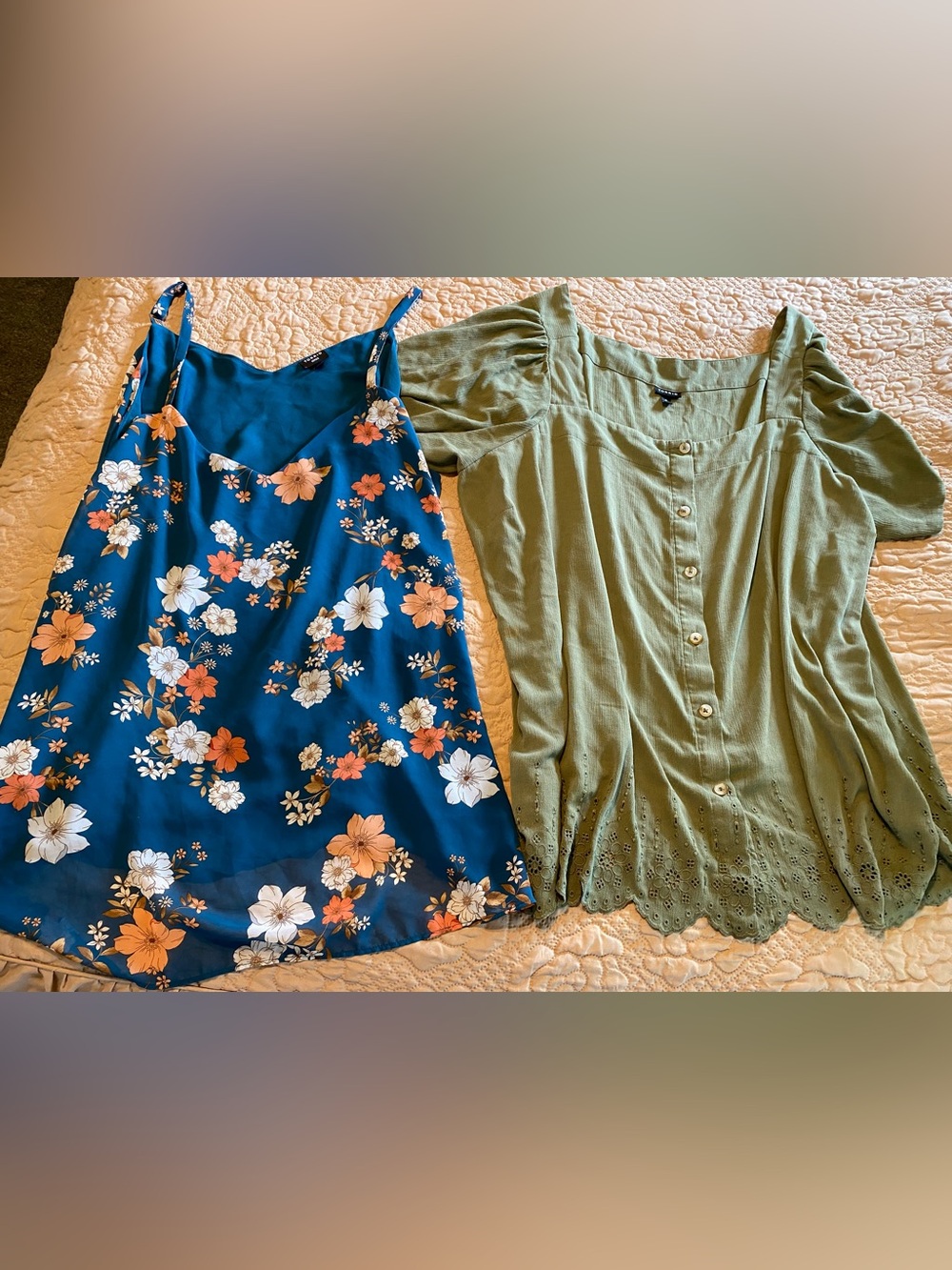 2 women’s shirts